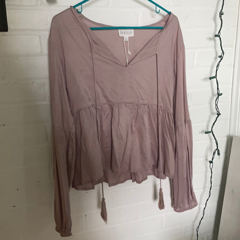 Brown/Purpleish Blouse
